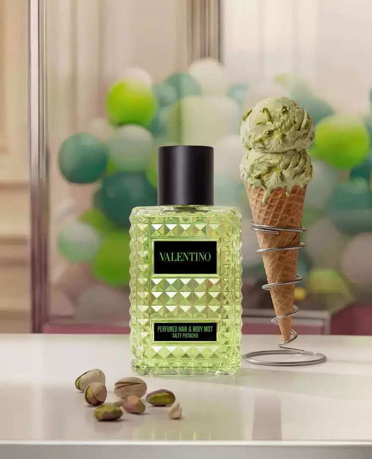 Valentino Born in Roma Salty Pistachio Limited Edition Hair & Body Mist - Image 2